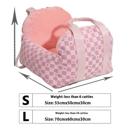 Fashion Portable Car Small Dog Nest