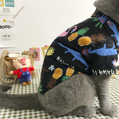 Stylish Summer Cat Clothes Set