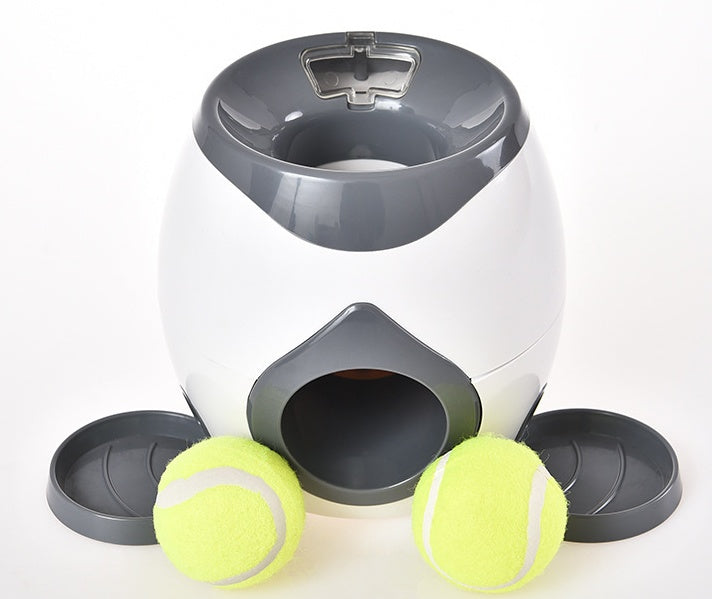 Automatic Dog Training Feeder – Interactive Tennis Ball Reward Machine