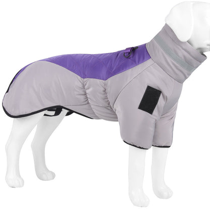 Thick Reflective Winter Dog Coat for Cold Weather Protection