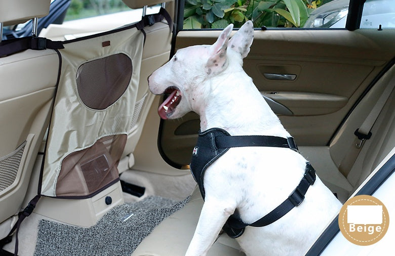 Pet car fence car rear seat screen anti-dog harassment explosion safety barrier