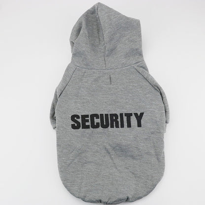 Security Fleece Pet Sweater – Warm & Cozy for Cold Weather