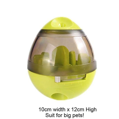 Interactive Cat IQ Treat Ball Toy Smarter Pet Toys Food Ball Food Dispenser For Cats Playing Training