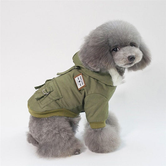 Warm Cotton Dog Coat for Winter