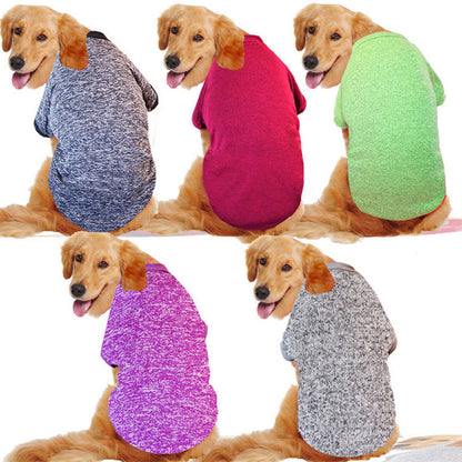 Warm Knitted Dog Sweater for Large Dogs