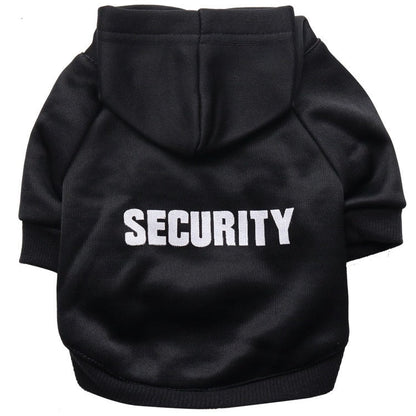 Security Fleece Pet Sweater – Warm & Cozy for Cold Weather