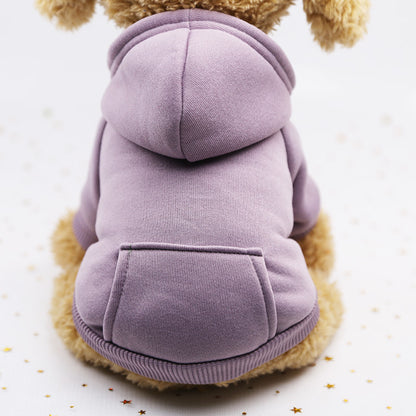 Stylish Cat Clothing with Pocket Design Comfortable Pet Sweater