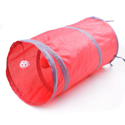 Pet supplies cat ring paper two-way tunnel can accommodate folding cat channel