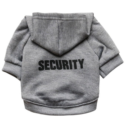 Security Fleece Pet Sweater – Warm & Cozy for Cold Weather