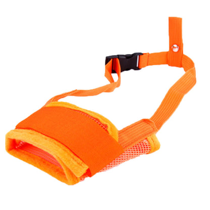 Adjustable Dog Muzzle with Breathable Design for Comfort