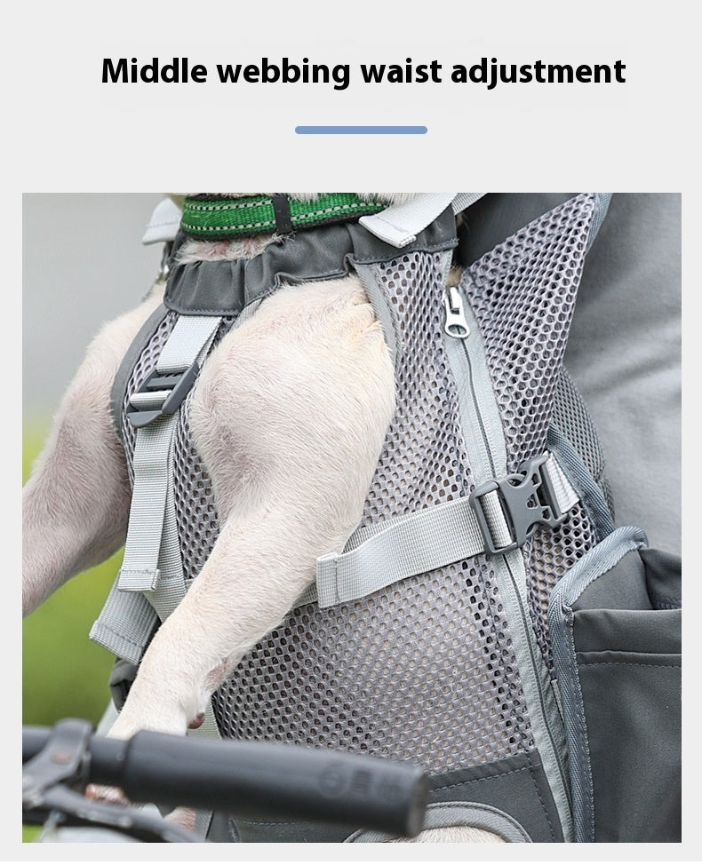 Pet Dog Backpack Mesh Breathable