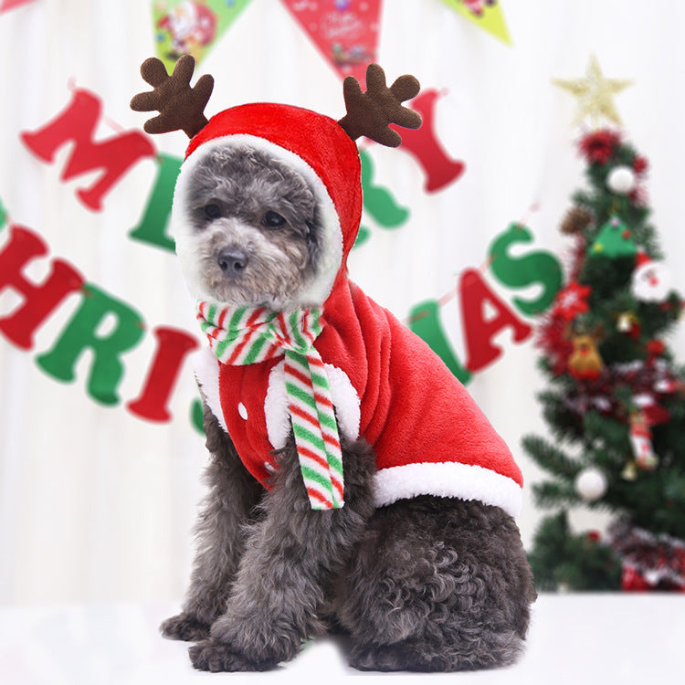 Dog Christmas Pet Supplies Clothes