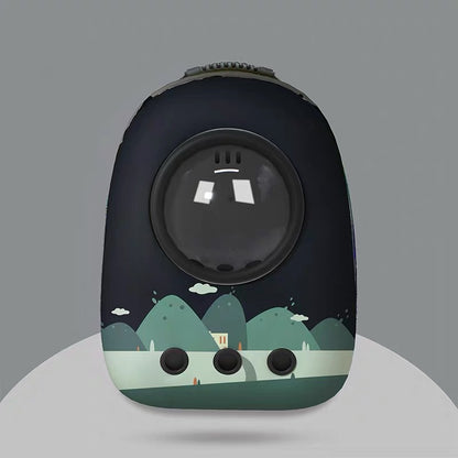 Go Out Portable Cat Backpack Space Capsule Pet  School Bag Supplies