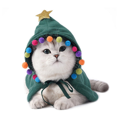 Cute Christmas and Halloween Dog Cloak