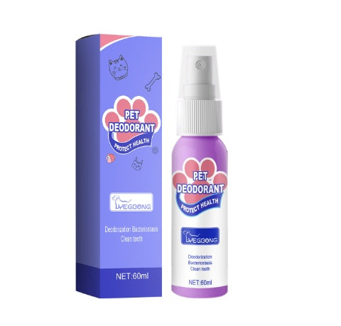 Pet Deodorant And Teeth Cleaning Spray