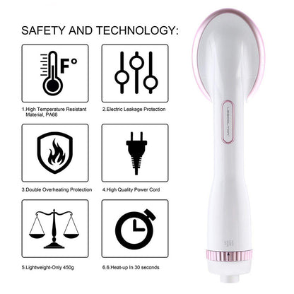 Hair dryer multifunctional straight hair comb
