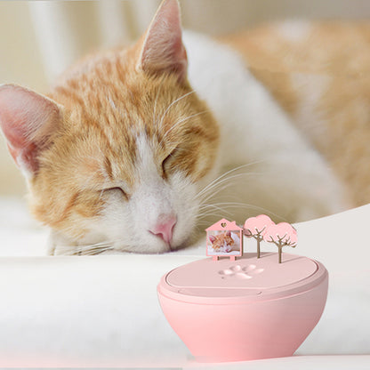 Pet Paw Print Keepsake Pad Large Size