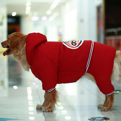 Heavy Padded Dog Winter Coat