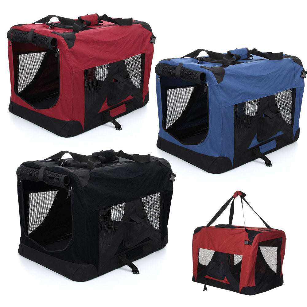 Outdoor Foldable Dog Cage Pack Pet Portable Backpack