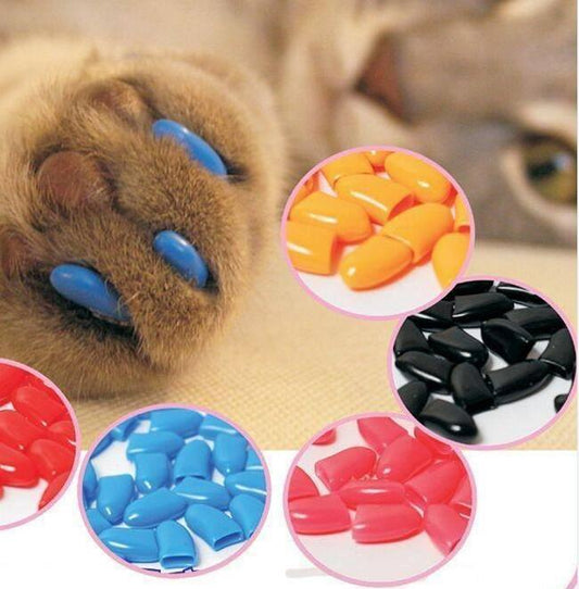 Pet Nail Covers  20 Pieces