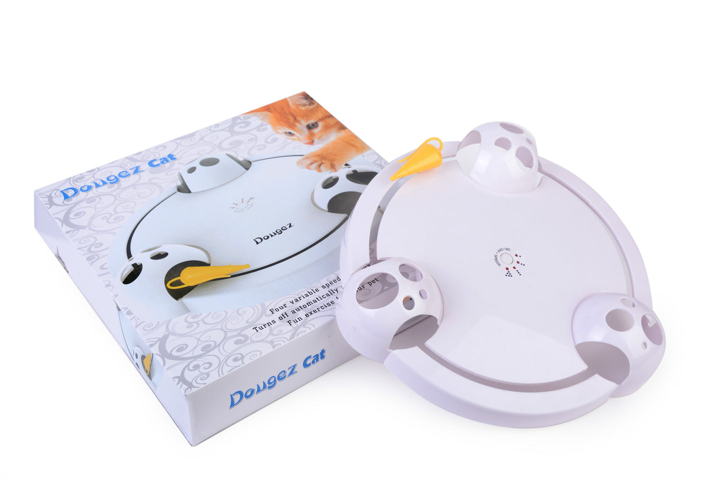 Electrictoy castle rat carousel crazy play diskcatching mouse pet supplies