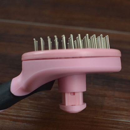 Steel Needle Round Head Massage Hair Removal Comb