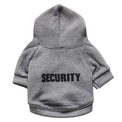 Security Fleece Pet Sweater – Warm & Cozy for Cold Weather