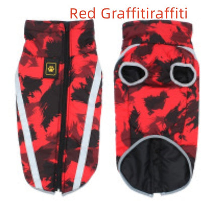 Casual Warm Pet Clothes for Dogs in Polyester and Cotton