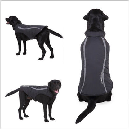 Warm Dog Coat for Autumn and Winter Stylish Cotton Dog Jacket for Cold Weather