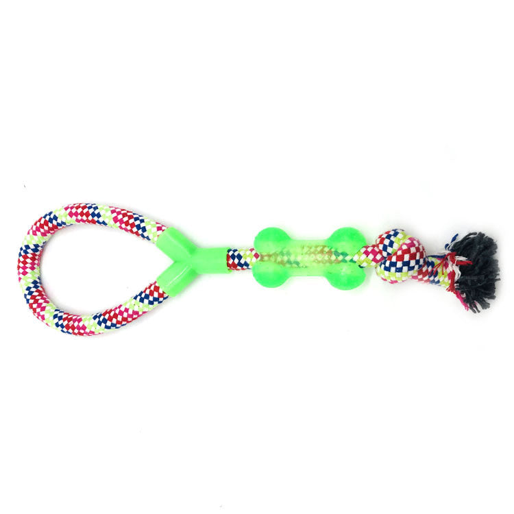 12-piece pet rope toy set