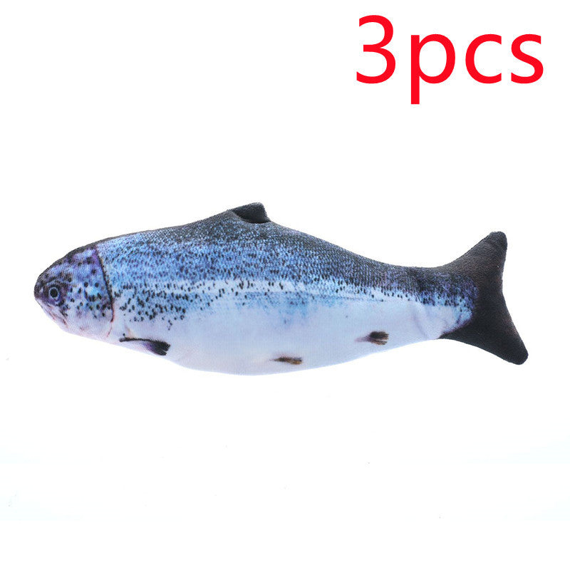 Furry Trio Electric Cat Simulation Fish