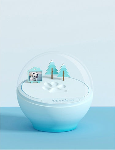 Pet Paw Print Keepsake Pad Large Size