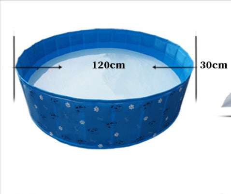 Foldable PVC Pet Bathtub for Dogs and Cats