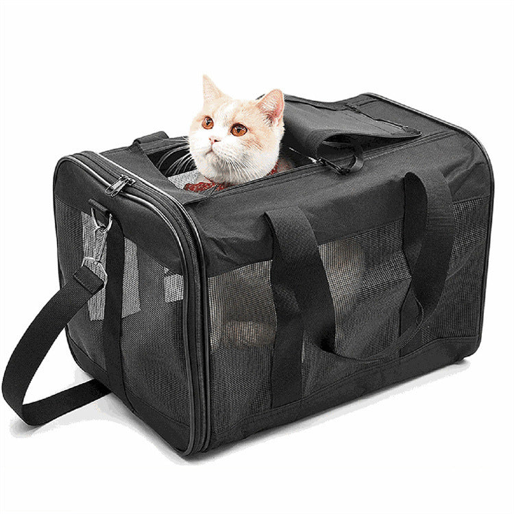 Dog Cat Carriers Bags Car Portable Transport Pet Bag Cage Portable Pet Foldable Outgoing Travel Breathable Pets Handbag