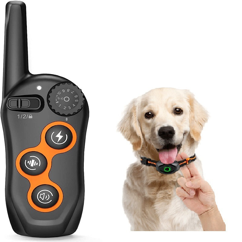 Dog Trainer Electronic Collar 600 M Remote Control Training Bark Stopper Waterproof