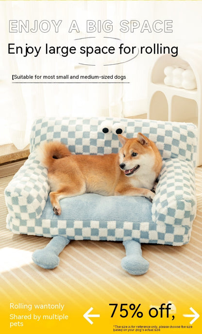 Duokete Cathouse Doghouse Autumn And Winter Warm Tunnel