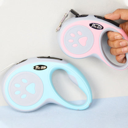 Hand Holding Rope One-click Brake For Walking The Dog Retractable Leash Hand Holding Rope