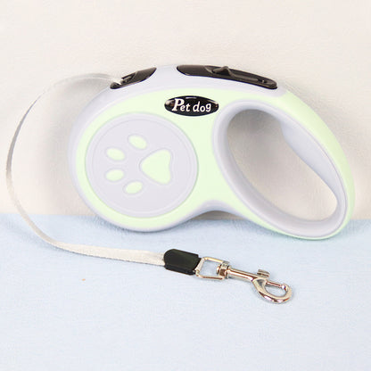 Hand Holding Rope One-click Brake For Walking The Dog Retractable Leash Hand Holding Rope