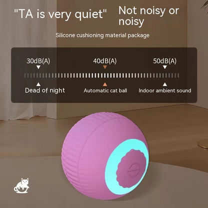Pet Supplies Gravity Rolling Cat Teasing Ball