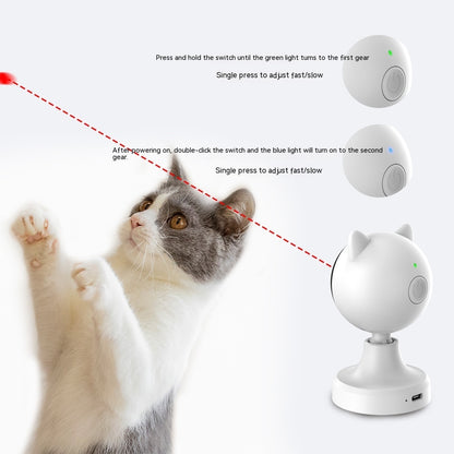 Smart Laser Cat Teaser Toy USB Charging