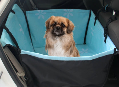 Waterproof Pet Car Seat & Travel Carrier Secure & Comfortable Booster