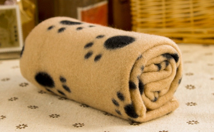 Soft Fleece Pet Blanket for Dogs & Cats