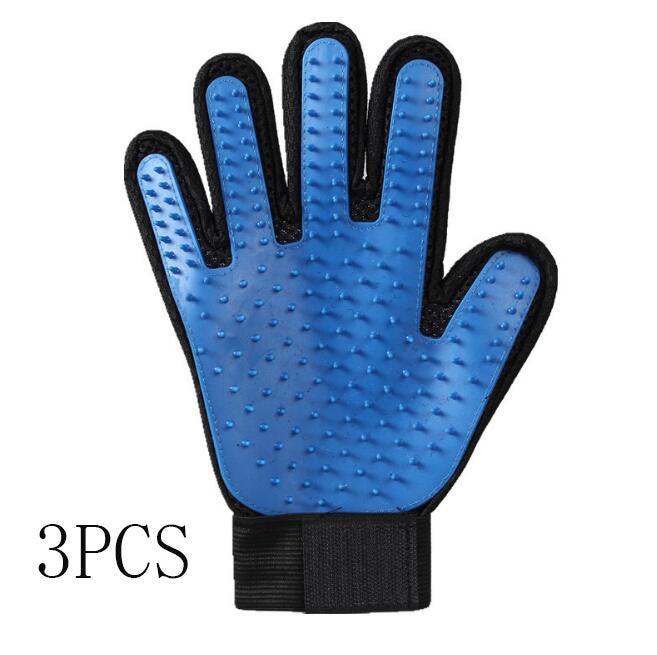 Pet Grooming Glove for Hair Removal