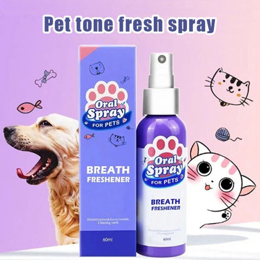 Pet Deodorant And Teeth Cleaning Spray