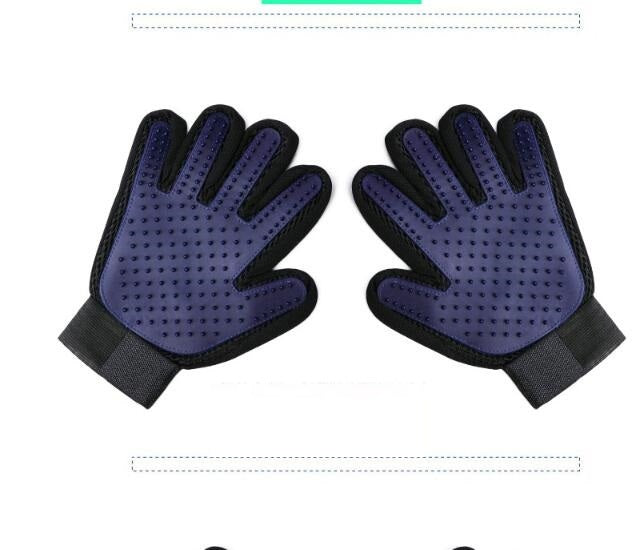 Pet Grooming Glove for Hair Removal