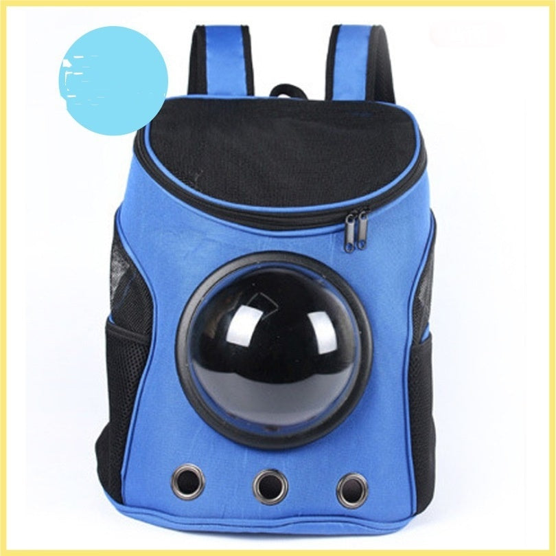 Large-capacity Pet Space Capsule Cat And Dog Outdoor Strap Backpack