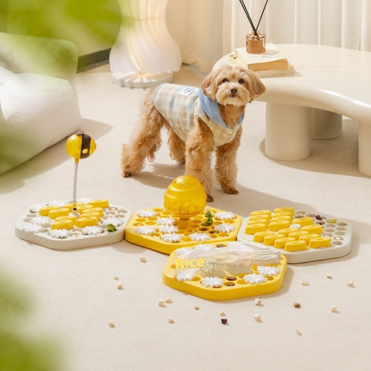 Dog Slow Food Leakage Food Feeder Pet Interactive Food Storage Training Toys