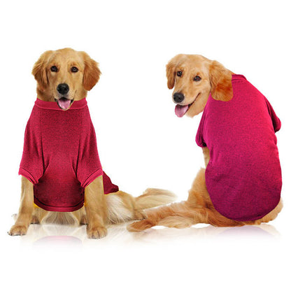 Warm Knitted Dog Sweater for Large Dogs