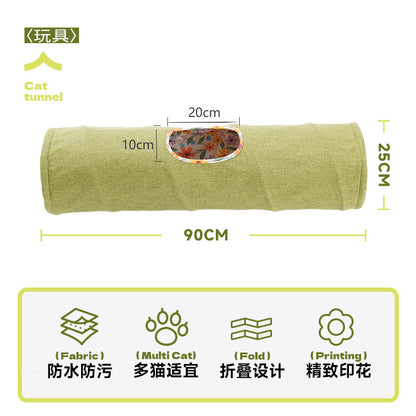 Self-Hi Relief Cat Tunnel Toy – Interactive Pet Toy for Play and Relaxation