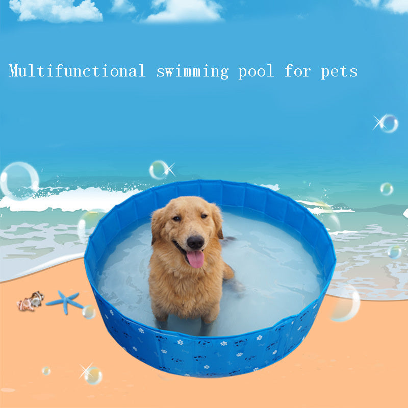 Foldable PVC Pet Bathtub for Dogs and Cats